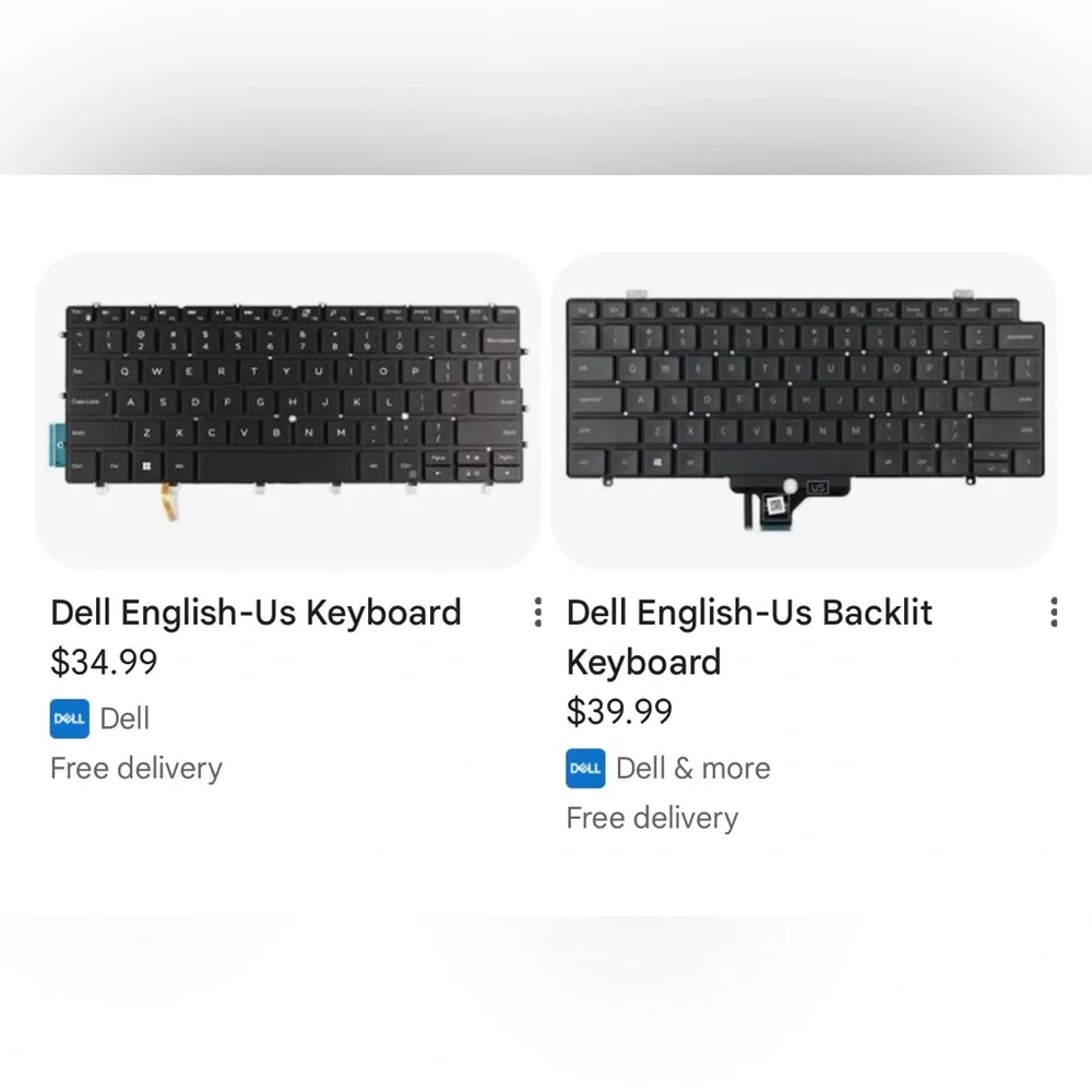 Dell Black Wired USB Full-Size Keyboard with Numeric Keypad